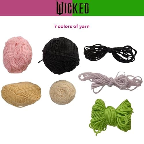 Innovative Designs Wicked Crochet Kit for Beginners, DIY Crochet Kits for Adults, Teens, Kids, Instruction Manual – Elphaba and Glinda thumbnail 2