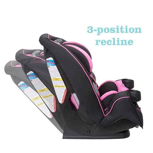 Disney Convertible Car Seat, Rear Facing 5-40 pounds, Forward Facing 30-65 pounds, Booster 40-100 lbs, Convert From Infant to Toddler, Simply Minnie thumbnail 5