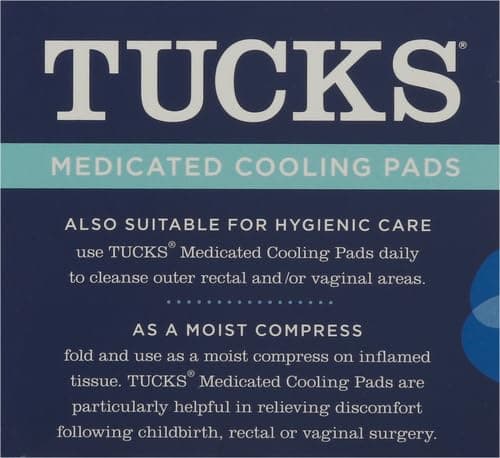 TUCKS Medicated Cooling Pads, 100 Count – Pads with Witch Hazel, Cleanses Sensitive Areas, Protects from Irritation, Hemorrhoid Treatment, Medicated Pads Used By Hospitals thumbnail 14