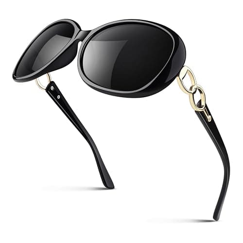 Sunier Sunglasses Womens Polarized, Trendy Oversized Big UV400 Sun Glasses | Anti Glare,Vintage Butterfly Design,Lightweight Ladies Shades,Ideal for Driving,Beach,Travelling,Running,Party,Outdoor - Image 1