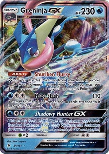 Greninja GX - 24/131 - Ultra Rare - Forbidden Light thumbnail 2