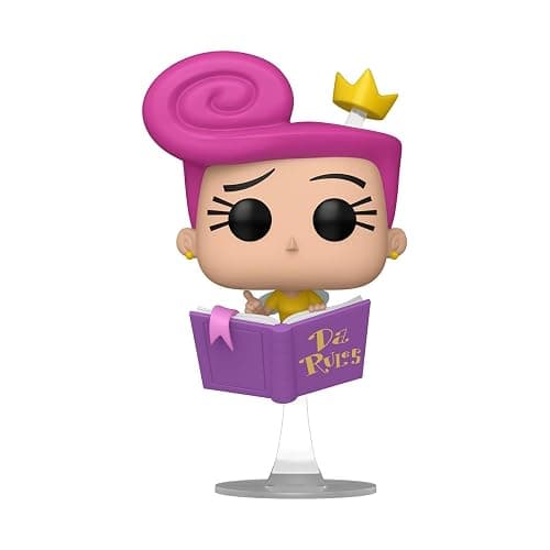 Funko POP! TV: Fairly Odd Parents - Wanda with Da Rules | Official Merch - Collectable Vinyl Figurine for Shelf Display - Birthday Gift Idea for Fans and Collectors thumbnail 2