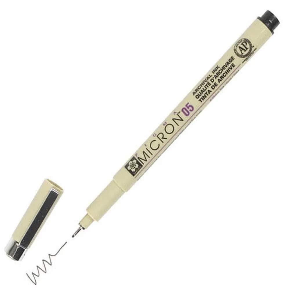 Caneta Pigma Micron Nanquim 0.5mm Sakura - Image 1