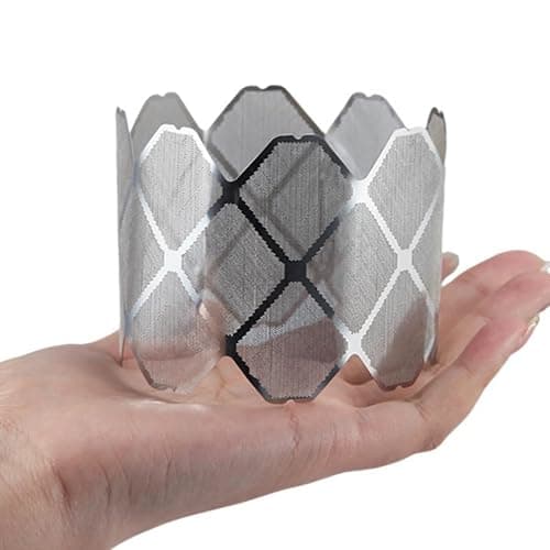 camp stove windscreen 2 Piece camp stove Ultralight Folding Stainless Steel windscreen alcohol stove stand alcohol camping stove Suitable for Outdoor Camping Hiking Backpacking thumbnail 3