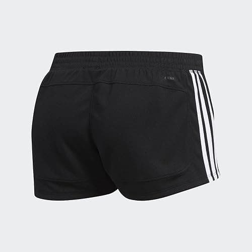 adidas Women's Pacer 3-Stripes Knit Shorts thumbnail 6