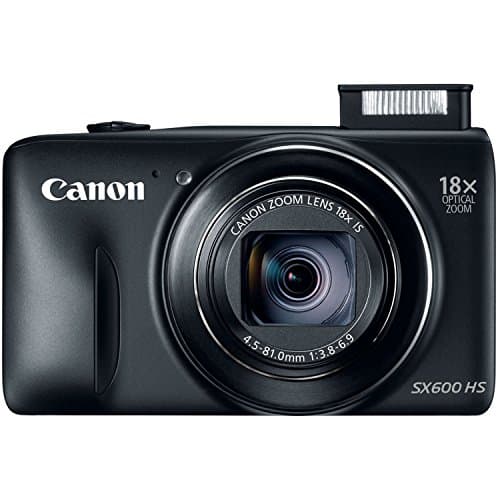 Canon PowerShot SX600 HS Compact Camera 16MP 1/2.3" CMOS 4608 x 3072 pixels Black - Digital Cameras (16 MP, 4608 x 3072 pixels, CMOS, 18x, Full HD, Black) thumbnail 7