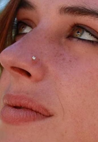 MODRSA Fake Nose Ring Hoop Fake Septum Fake Nose Ring Fake Septum Nose Ring Fake Nose Piercing Fake Nose Ring Stud Double Fake Noe Rings for Women Men thumbnail 4
