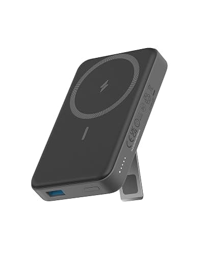 Anker 633 Magnetic Battery, 10,000mAh Foldable Wireless Portable Charger, 20W USB-C Power Delivery Power Bank with Stand, Magsafe-Compatible for iPhone 16/15/14/13/12 Series - Image 1