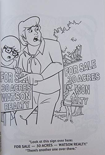 Scooby Doo Gigantic 192 Page Coloring Book with Bonus Stand-Up Characters on Back,Large. (Large) - Imagine Ink Mess Free thumbnail 3