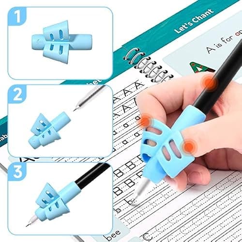 TIME X Magic Grooved Writing Practice Books, Reusable Handwriting Practice Books, Groove Workbooks, Handwriting Practice for Kids 3 +, Large Writing Practice Books (Practice 6-Books) thumbnail 8