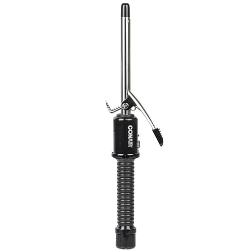 Conair CD80NC Instant Heat 1/2-Inch Curling Iron, 1/2-inch barrel produces spiral curls – for short to medium hair, , 30-second instant heat up, Dual voltage, Multi-layer technology barrel, Hair curler, thumbnail 2