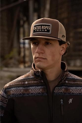 HOOEY Adjustable Snapback Trucker Hat with Cactus Ropes Logo thumbnail 7