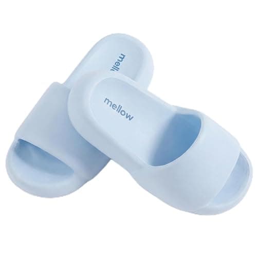 MellowSoft Cloud Slides for Women & Men, Thick Shock-Absorbing Sole | Ultra Soft CloudFoam Cushioning Slides, Lightweight Anti-Slip Recovery Sandals for Indoor & Outdoor Comfort - Image 1