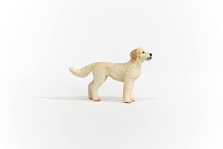 Schleich Farm World Goldendoodle Dog Figurine - Highly Detailed and Durable Animal Toy, Fun and Educational Play for Boys and Girls, Gift for Kids Ages 3+ thumbnail 5