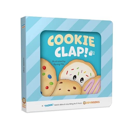 Cookie Clap! A THINK! Book about Counting to 5 from ZOYBOOKS - Image 1