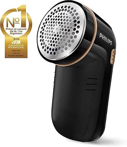 Philips Fabric Shaver – Fast Pill Removal, 8800 RPM, Large Blade Surface, 3 Mesh Hole Sizes, Safe on All Fabrics, Easy Clean Container, 2 AA Batteries, Compact Design (GC026/80) thumbnail 4