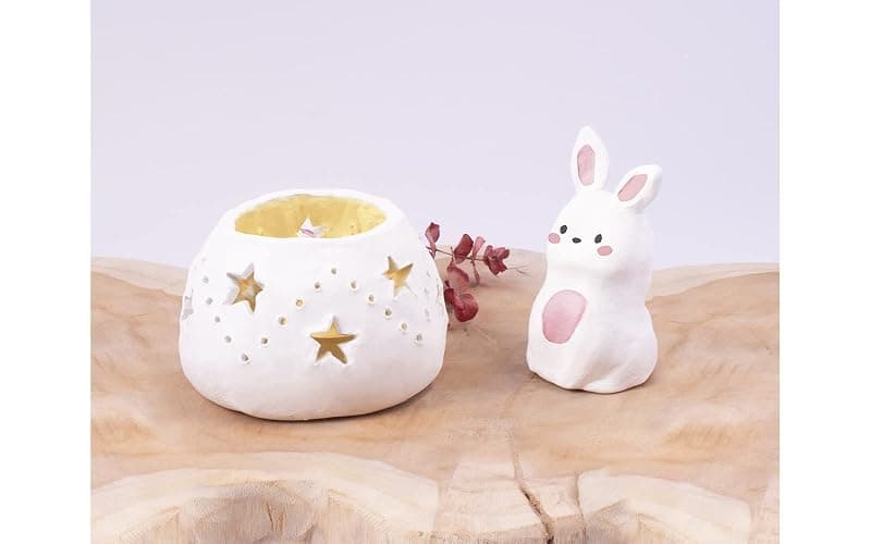 Jovi Air-Dry Modeling Clay; 1.1 lb. White, Non-staining, Perfect for Arts and Crafts Projects thumbnail 5