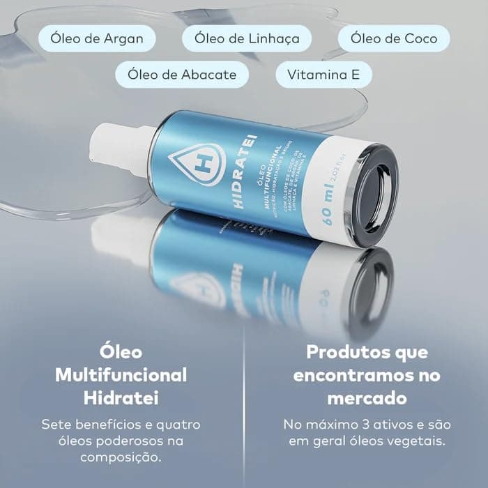 Óleo Hidratei Nutrição Capilar Termoprotetor Multifuncional thumbnail 3