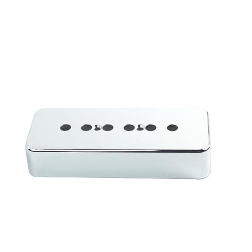 P-90 p90 Soap-bar Pickup Cover 52mm Pole Spacing,Plastic Chrome Plated thumbnail 2
