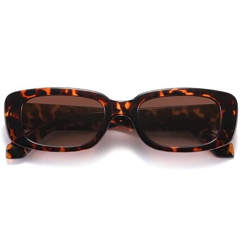 kimorn Rectangle Sunglasses for Women Men Trendy Retro Fashion Sun Glasses 90’s Vintage UV 400 Protection Square Frame K1200 thumbnail 4