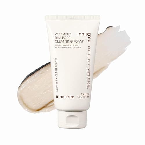 innisfree Volcanic BHA Pore Cleansing Foam, Korean Face Wash with Salicylic Acid, Oil Control, Deep Clean, Pore Care, Sulfate-Free Formula thumbnail 2