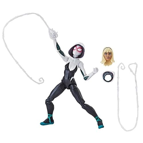 Marvel Legends Spider-Man Miles Morales Spider-Gwen Spider-Verse Exclusive thumbnail 3