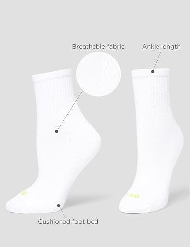 HUE Women's Mini Crew Socks (6-Pack) thumbnail 3