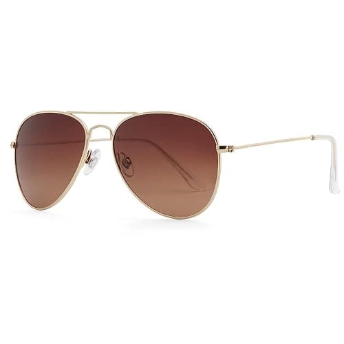 JOOX Polarized Aviator Sunglasses for Women Men, UV400 Protection Lens and Lightweight Metal Pilot Frame - Image 1