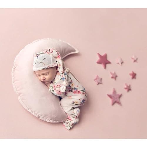 YAKEV Moon Shaped Throw Pillow Star Couch Cushion Decorative Pillows Fluffy Velvet Stars Home Decor Plush for Bedroom (Moon, Purple) thumbnail 3