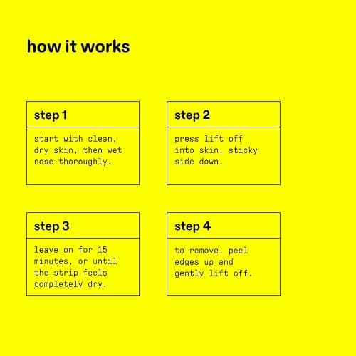Starface World Lift Off Pore Strips, Blackhead Remover, Deep Cleansing Nose Strip, Patches for Pores (8 count) thumbnail 6