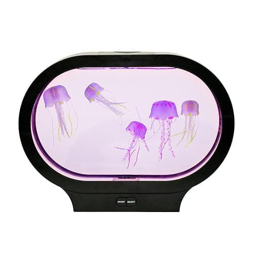 ValueLights | Kids Bedroom Jellyfish Lamp Bedside Mood Lighting | Mood Lights, Home Décor & Improvement Essential | Colour Changing thumbnail 6
