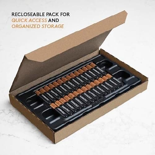 Duracell, Coppertop Aaa Alkaline Batteries with Power Boost Ingredients, Long-Lasting Alkaline in Re-closable Pack for Quick Access and Organized Storage, 28 Count thumbnail 4