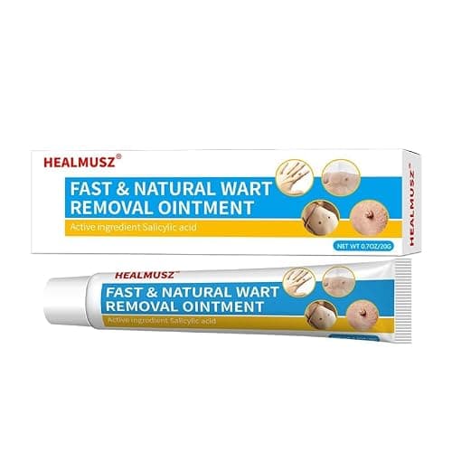 HEALMUSZ Wart Remover Contains 17% Salicylic Acid Skin Tag Remove Fast-Acting Natural Wart Removal Cream for Common Warts Plantar Warts Hand and Other Body Warts - Image 1