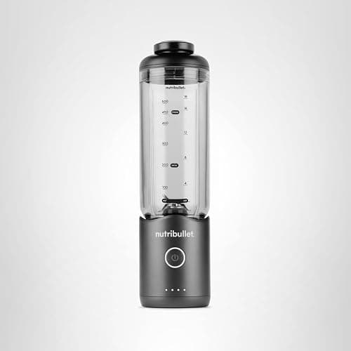 nutribullet Flex Portable Blender NBPB50200, Gunmetal Gray thumbnail 10