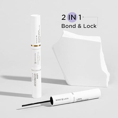 BEYELIAN Lash Bond and Seal, Cluster Lash Glue for Individual Cluster Lashes DIY Eyelash Extensions Latex Free Aftercare Sealant with Mascara Wand Super Strong Hold 72 Hours thumbnail 9