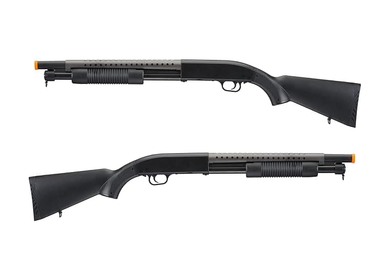 Pump Action Airsoft Shotgun with Full Metal/Steel Barrel 300 FPS (Airsoft Gun) thumbnail 4