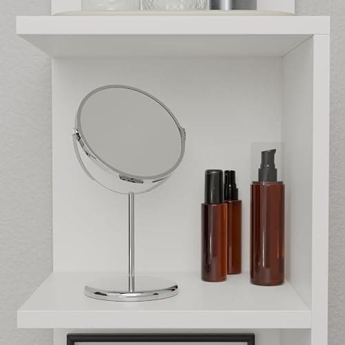 ComfortCove Wall Shelf Bookcase, Wall Mounted Unit, Shelf Units, Floating Shelves, Bookcase, Storage Organizer for Bedroom, Living Room, Bathroom, Kitchen, Office, 7 Tier, White thumbnail 8