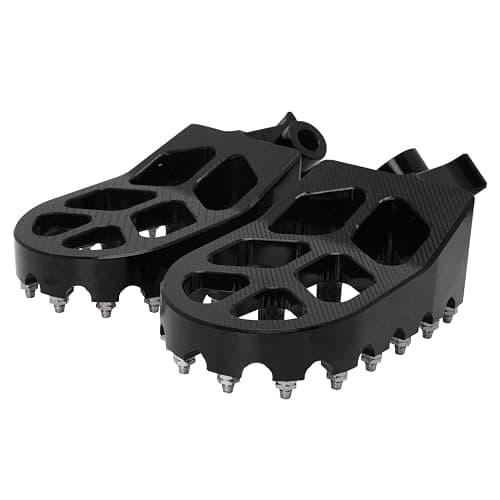 BAOUFF Dirt Bike Foot Pegs for Tutti Soleil01,CNC 7075 Aluminum FootPegs Rest Pedal for Tuttio Soleil 01 Off-Road EBike-Black thumbnail 5