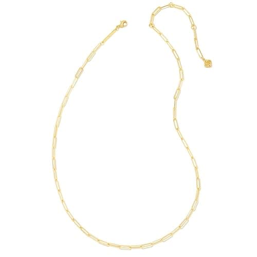 Kendra Scott Courtney Paperclip Necklace, Fashion Jewelry for Women thumbnail 2