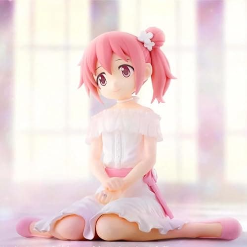 YLQANONG KanameMadoka Figures Anime Akemi Homura Kaname Madoka Figure Statues PVC Material Anime Action Figurine 3.9IN thumbnail 2