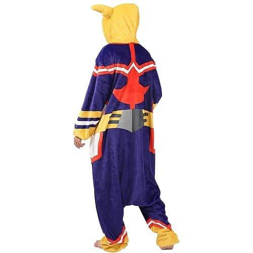 JEQHOZ Anime Costume Adult Onesie Pajamas Cute Cartoon Pattern Unisex Warm Pajamas thumbnail 5