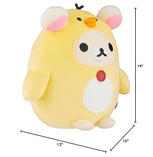 Korilakkuma San-X Original Kiiroitori Kigurumi Series Mochi Plush thumbnail 3