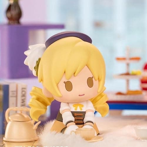 YLQANONG KanameMadoka Figures Akemi Homura Miki Sayaka Kyouko Kyuubey Anime Figure Statues PVC Kaname Madoka Anime Action Figurine 2.36IN thumbnail 4