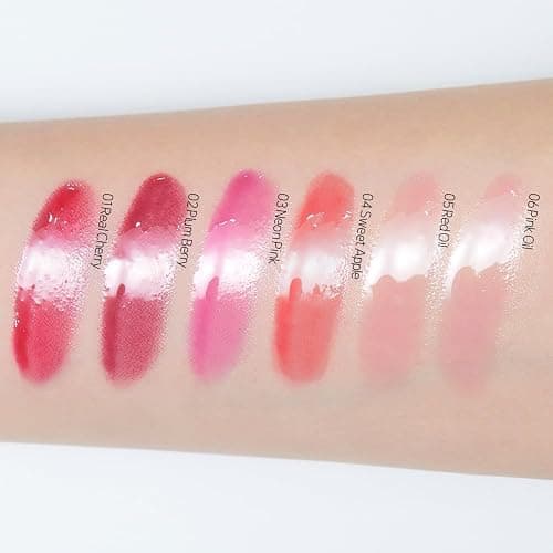 ETUDE Dear Darling Oil Tint #4 Sweet Apple 4.2g | High Moisturizing and Strong Hydrating Lip Oil/Lip Gloss | Smooth and Moist Lips | Non-Sticky Lip Oil Tint For Dry Lips | K-beauty thumbnail 3