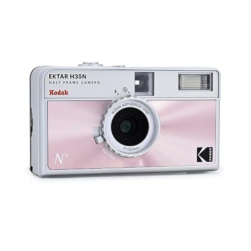 Kodak Ektar H35N Half Frame Film Camera, 35mm, Reusable, Focus-Free, Bulb Function, Star Filter, Coated Lens(Film & Battery not Included)(Glazed Pink) thumbnail 3