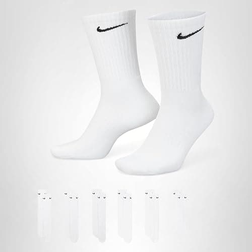 Nike Unisex Adult Everyday Cushioned Training Crew Socks (6-Pack) | Mens and Womens thumbnail 10