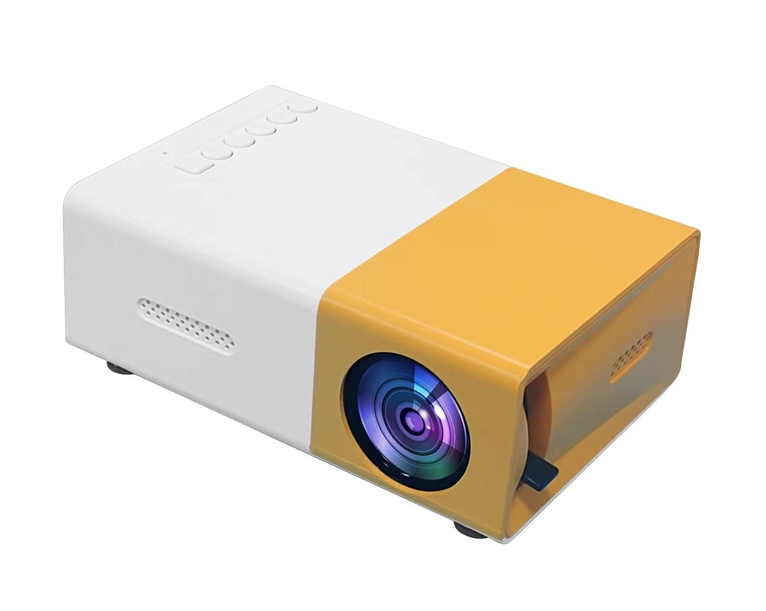 Portable Mini Projector LED Micro Projector Home Party Meeting Theater Projector - Image 1