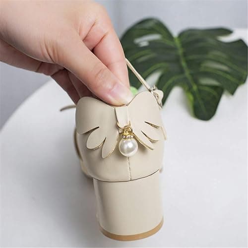 Elyffany Women's Cute Lolita Cosplay Shoes Mid Chunky Heel Mary Jane Pumps thumbnail 5