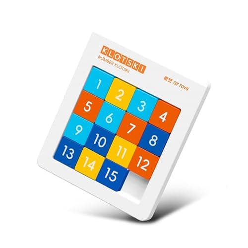 LiangCuber QY Toys Macaron Color 4x4 Klotski Puzzle Magnetic Sliding Number Puzzle,15-Digit Version ABS Brain Teasers Toy Tangram Jigsaw Intelligence (2024 Edition) thumbnail 3