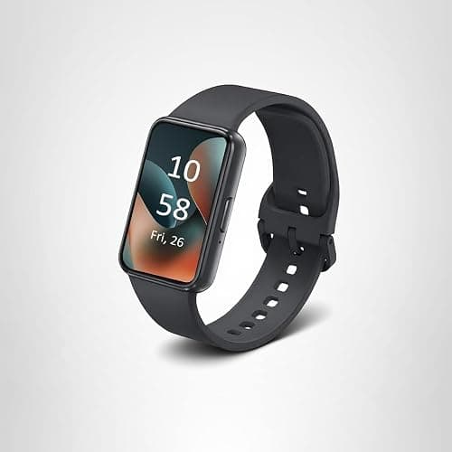 SAMSUNG Galaxy FIT 3 [2024] 1.6" AMOLED Display | 14 Days Battery Life | 100+ Watchfaces | 100+ Exercise Modes | International Model - (Gray) thumbnail 2
